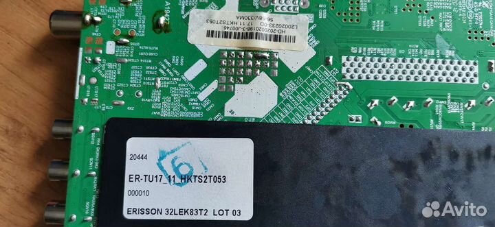 Материнская плата телевизора Ericsson 32lek83t2