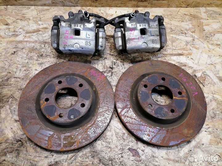 Тормоза передние комплект Nissan Teana J32 VQ25