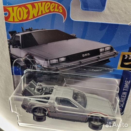 Hot wheels delorean dmc запак Back to the future