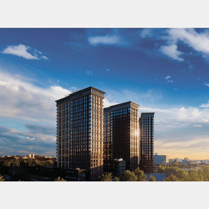 3-к. апартаменты, 70,1 м², 15/23 эт.