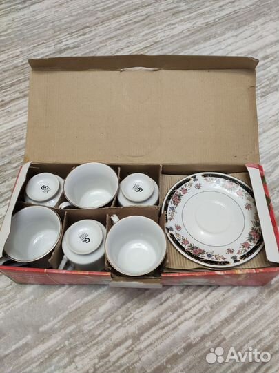 Сервиз - 6 чайных пар