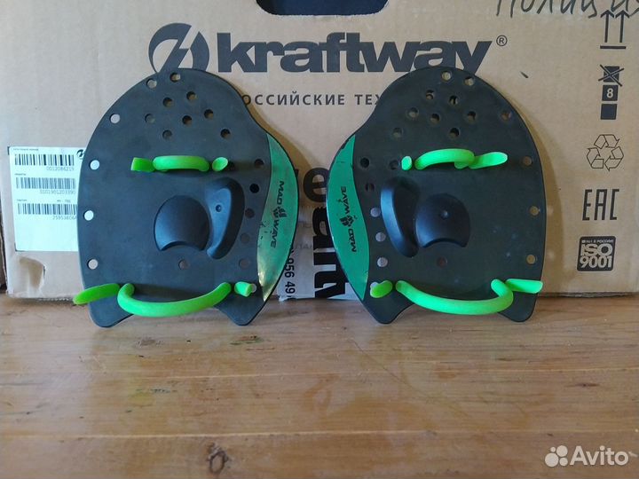 Лопатки для плавания mad wave