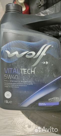 Моторное масло Wolf VitalTech 5w40