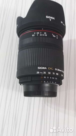 Объектив sigma DG 28-300