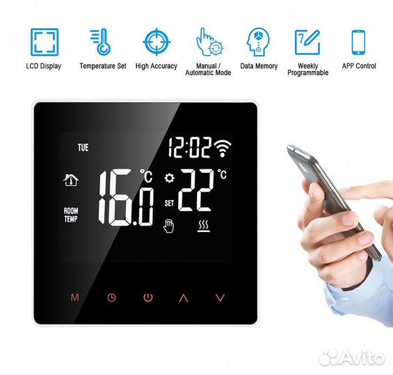 WI-FI Терморегулятор для теплого пола