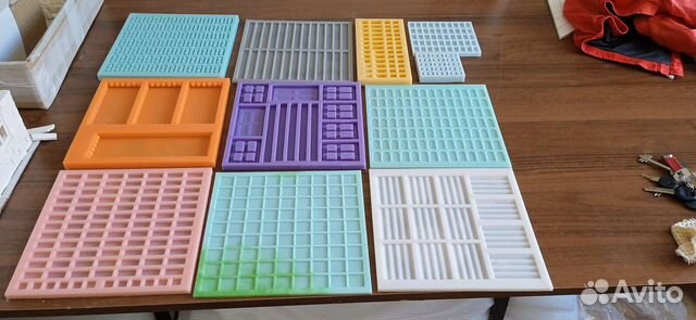 Мини стройка, мини кирпичики