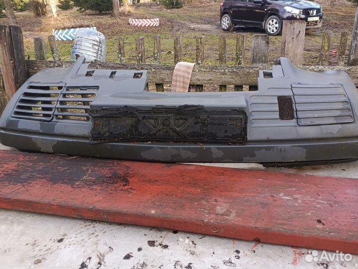 Передний бампер на москвич 2141