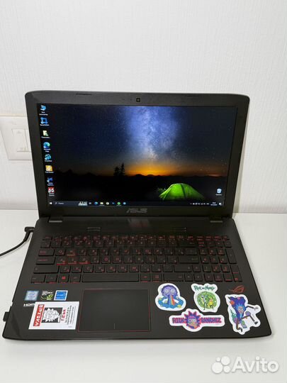 Ноутбук asus ROG GL552V