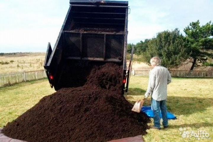 Чернозем грунт земля доставка от 3 кубов