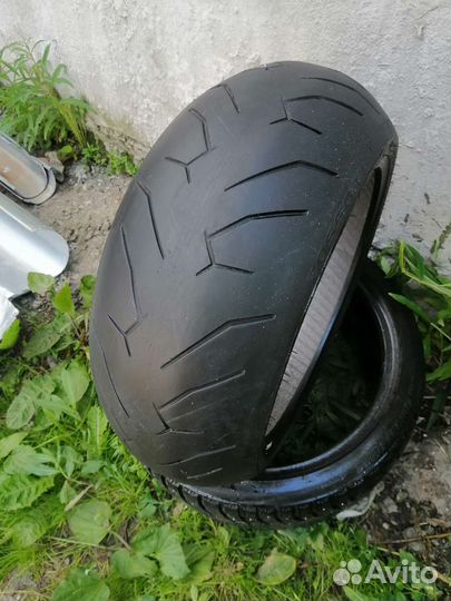 Мото шины 240 45 17 pirelli diablo rosso II 2