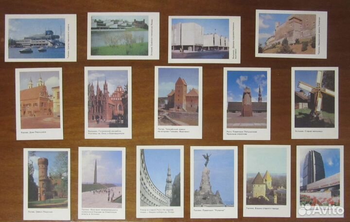 Календари СССР Архитектура прибалтийских республик