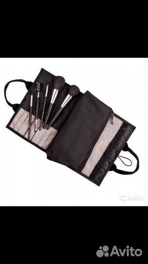 Набор кистей с косметичкой (натур.ворс)