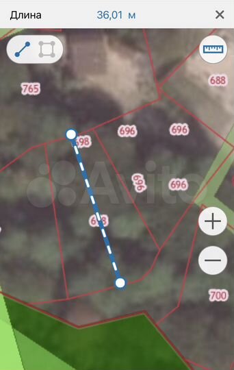 Участок 6,4 сот. (СНТ, ДНП)