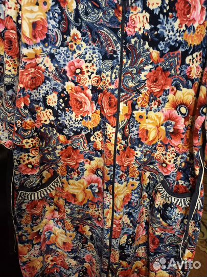 Халат велюровый женский