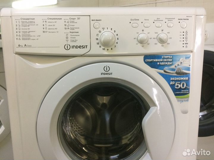 Стиральная машина бу Indesit iwsс 6105 6 кг