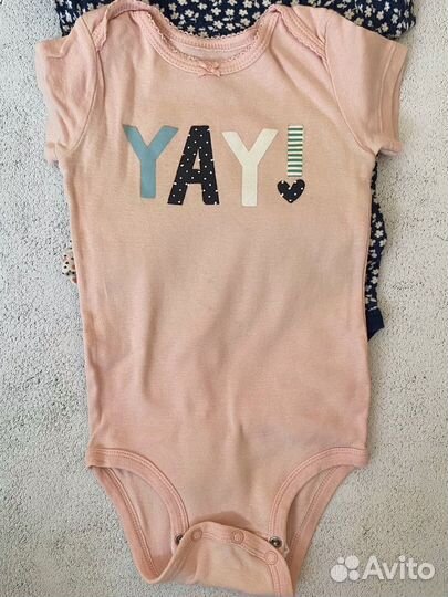 Боди carters на девочку