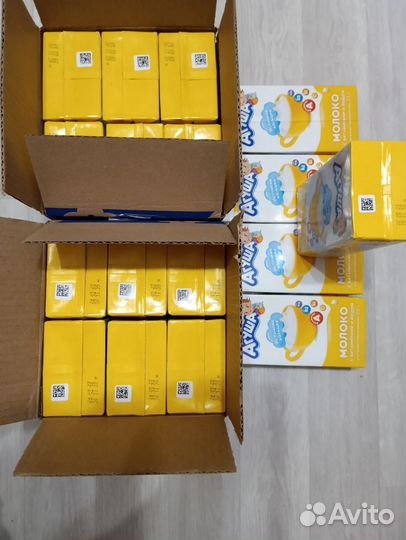 Молоко агуша 1 литр