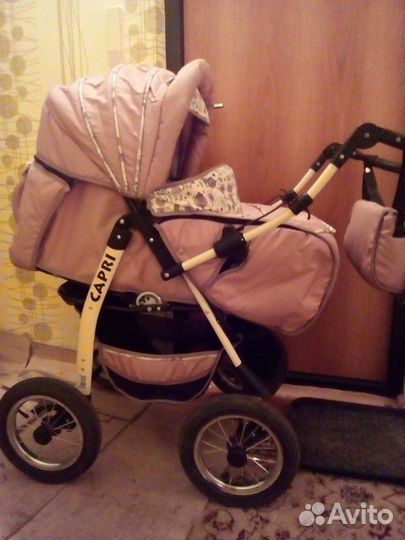 Детская коляска трансформер 2 в 1 capri