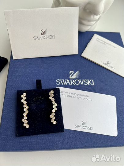 Серьги Swarovski оригинал