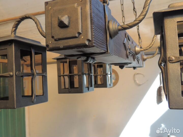 Люстра кованая 