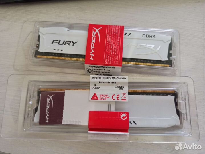 Оперативная память Kingston ddr4 16gb 2666