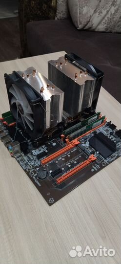 Двухпроцессорная плата Atermiter x99