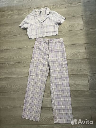 Костюм брюки и блуза HM