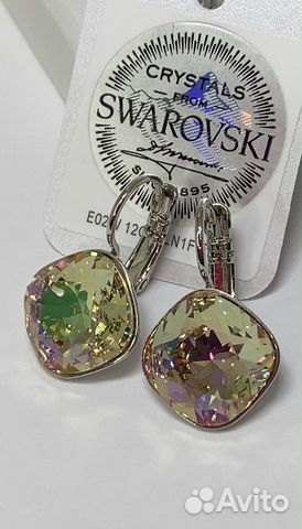 Серьги Swarovski оригинал