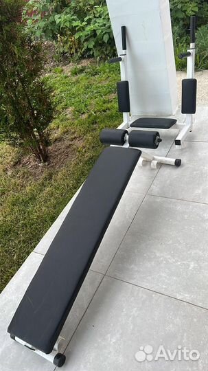 Продается шведская стенка с скамьей и канатом б/у