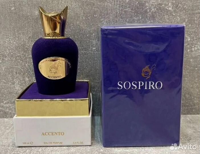 Sospiro Accento Eau De Parfum 100 ml