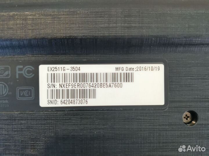 Ноутбук Acer
