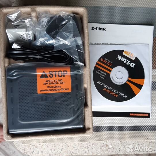 Маршрутизатор D-Link DSL-2500U