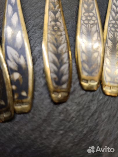 Серебряные ложки СССР 875пробы