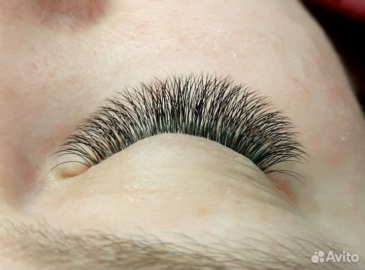 Наращивание ресниц на дому