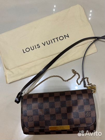 Сумка louis vuitton шашки, оригинал