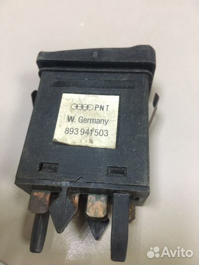 Кнопка обогрева заднего стекла Ауди 100 С4