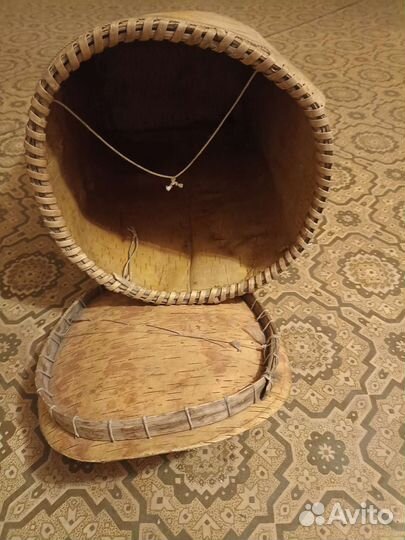 Короб-туесок из Бересты двойной