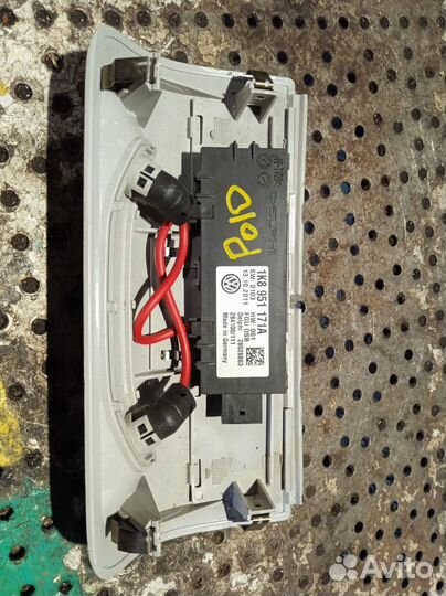 Плафон салонный Volkswagen Polo Sedan