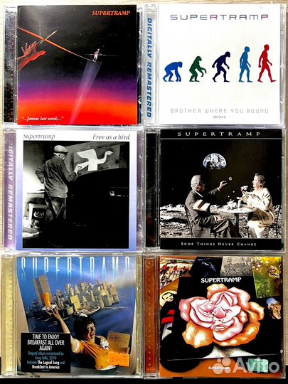 Музыкальные cd диски Supertramp дискография