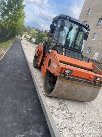 Укладка асфальта