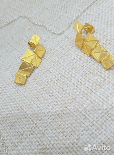 Колье и серьги