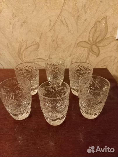 Хрустальные стопки