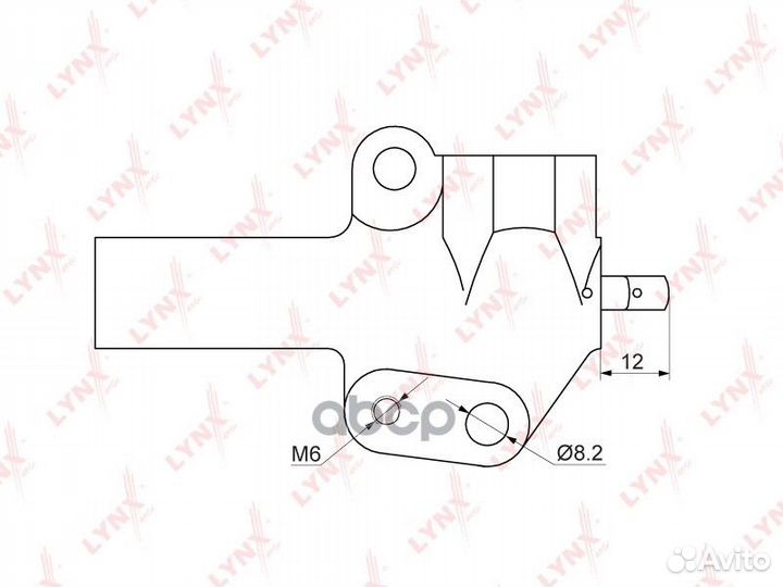 PT-1011 натяжитель ремня Mitsubishi Galant V 2