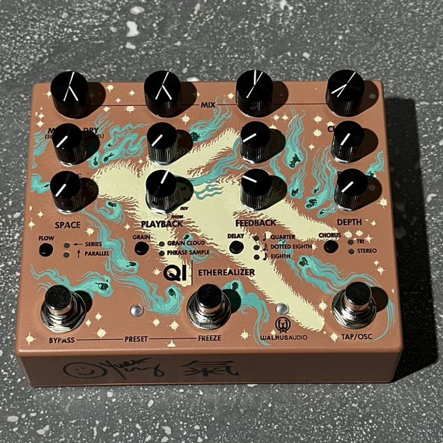 Педаль Walrus Audio Qi Etherealizer Terracotta