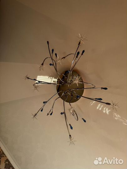 Люстра потолочная бу