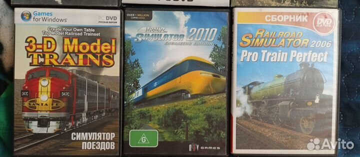 Игры на Дисках DVD пк в жанрах Гонки, Спорт