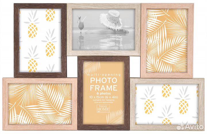 Innova PI09784 Ф/рамка 6 фото, 6x 10*15cm 
