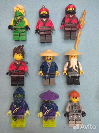 Lego ninjago минифигурки Часть1-79шт