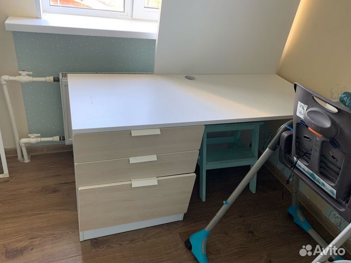 Двухъярусная кровать чердак со столом