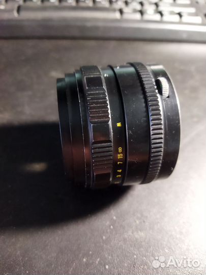 Объектив зенитар ме 1 двухлепестковый